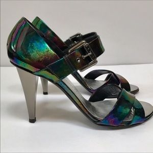 Giuseppe Zanotti Design Iridescent Heels 7.5